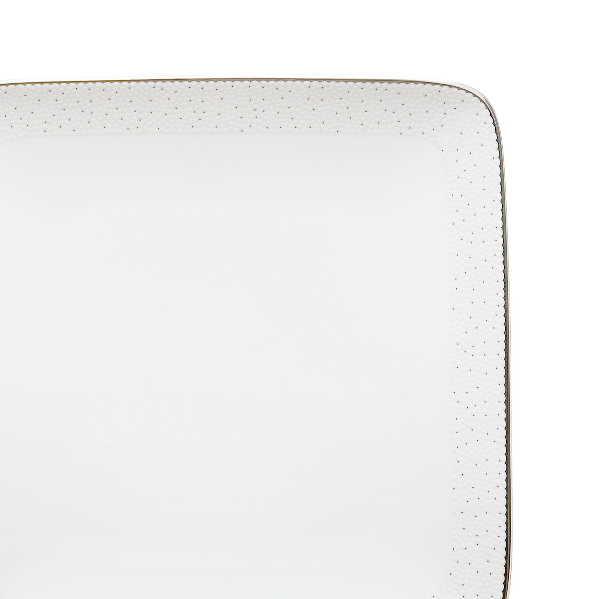 Đĩa vuông cỡ lớn cạnh dài 27cm sứ xương | Noritake Broome Street 4913L - 97318