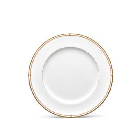  Đĩa tròn cỡ vừa đường kính 21,9cm sứ xương | Noritake Aidan Gold 4941L - 97311 