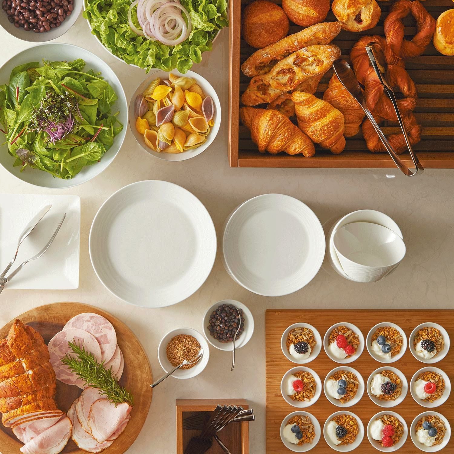 Bát cơm (chén cơm) 12cm dung tích 300ml sứ xương | Noritake Conjunto 4943L - 93912