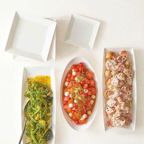  Đĩa vuông cỡ lớn cạnh dài 25,5cm sứ xương | Noritake Conjunto 4943L - 93934 