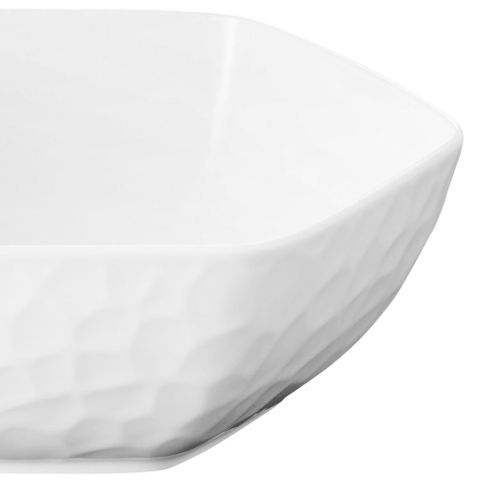  Bát (tô) lục giác (Hexagon) 21,3cm dung tích 1.400ml sứ xương | Noritake Conjunto 4943L - 93961 