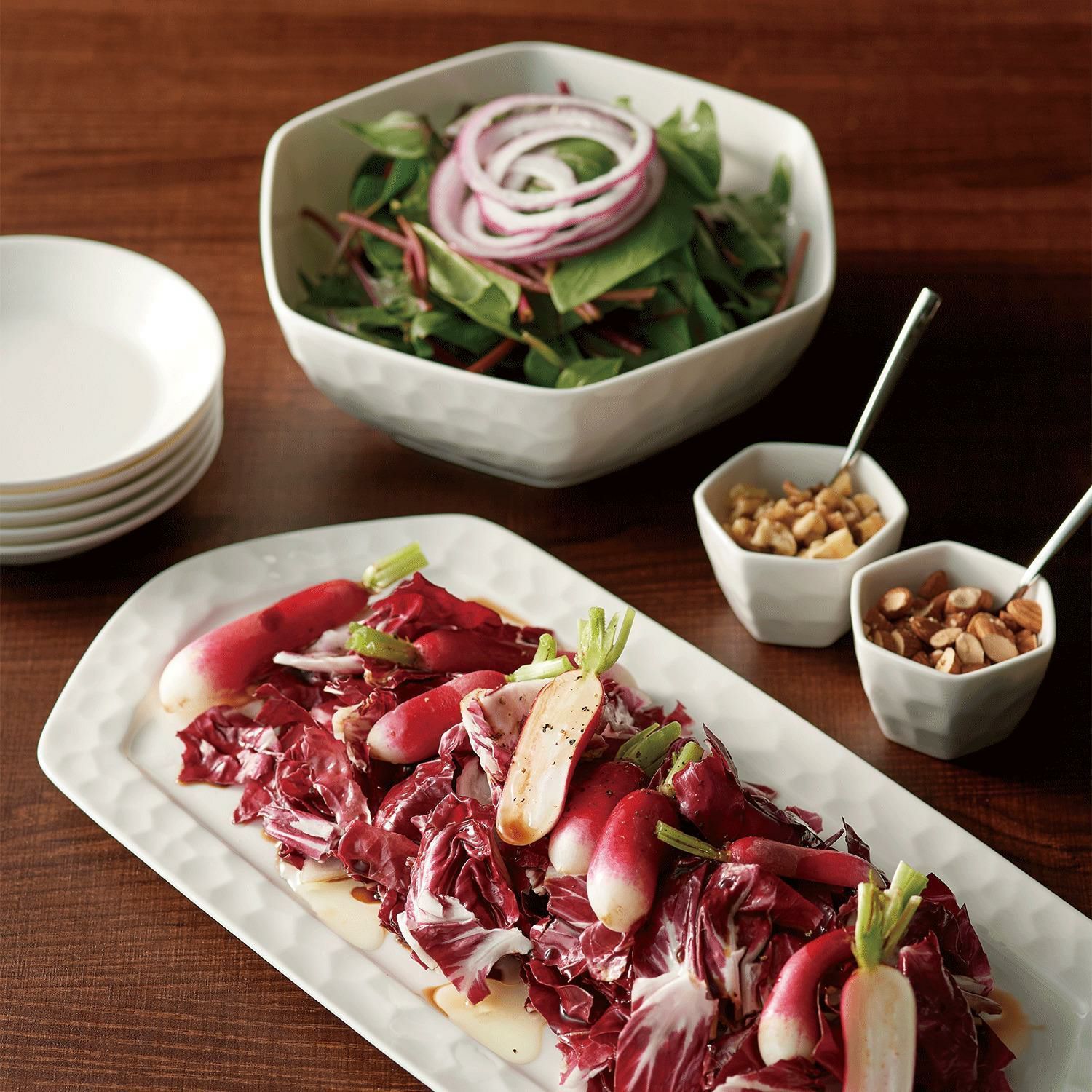 Bát (chén) 7cm dung tích 80ml hình lục giác (Hexagon) đựng nước chấm sứ xương | Noritake Conjunto 4943L - 93963