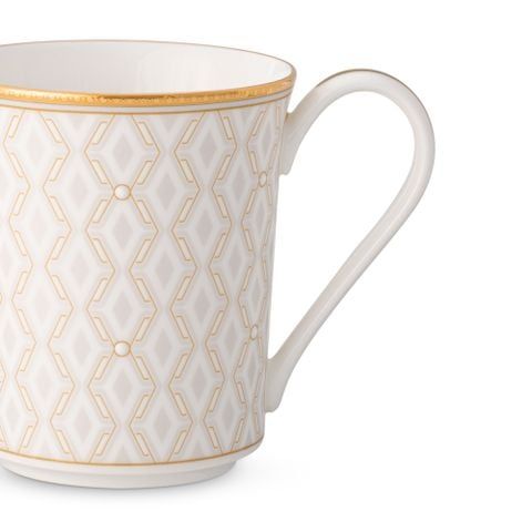 Cốc (ly) uống nước, cà phê dung tích 395ml sứ xương | Noritake Noble Pearl 4979L - T93656