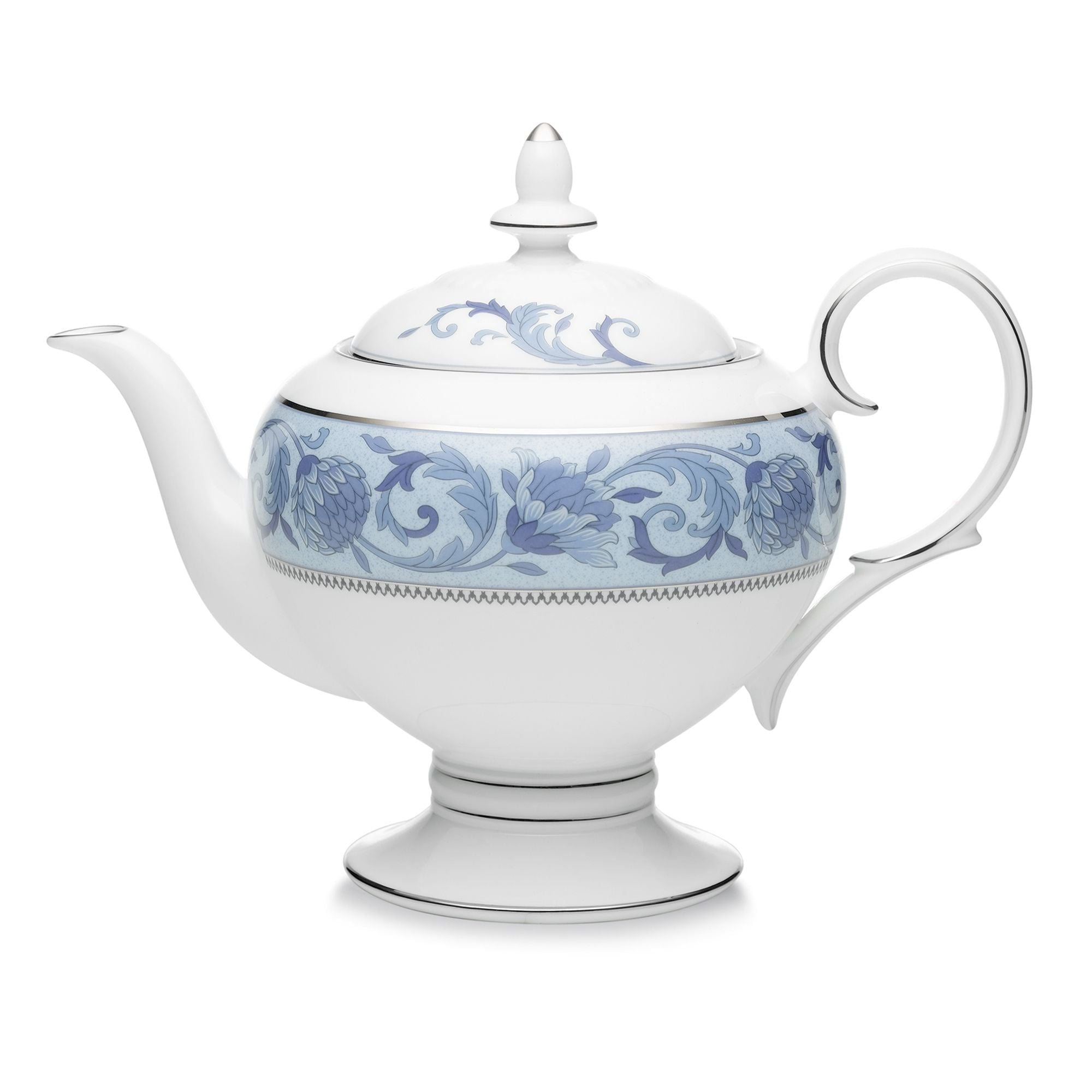 Ấm trà (bình trà) dung tích 1.050ml sứ xương | Noritake Sonnet In Blue 4893L - 50723A