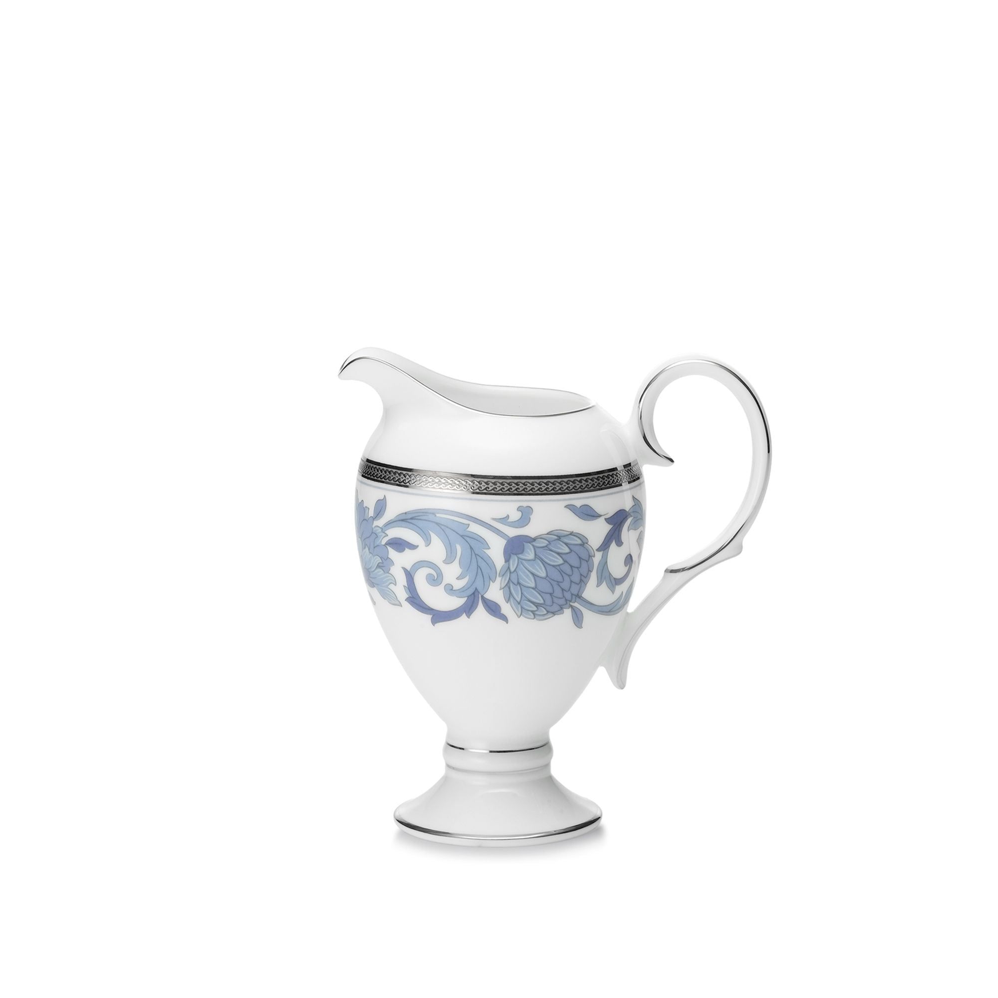 Bình (hũ) đựng sữa dung tích 240ml sứ xương | Noritake Sonnet In Blue 4893L - 50728A