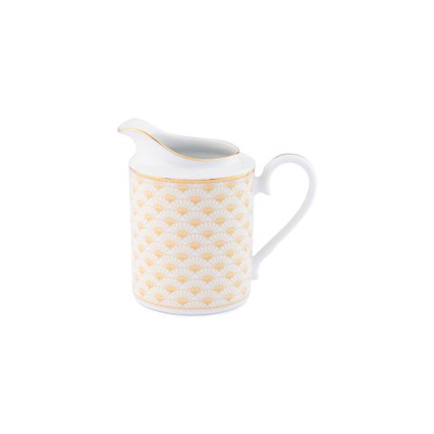  Bình (hũ) đựng sữa dung tích 310ml sứ trắng | Noritake Trocadero Gold 1787L - 91028 
