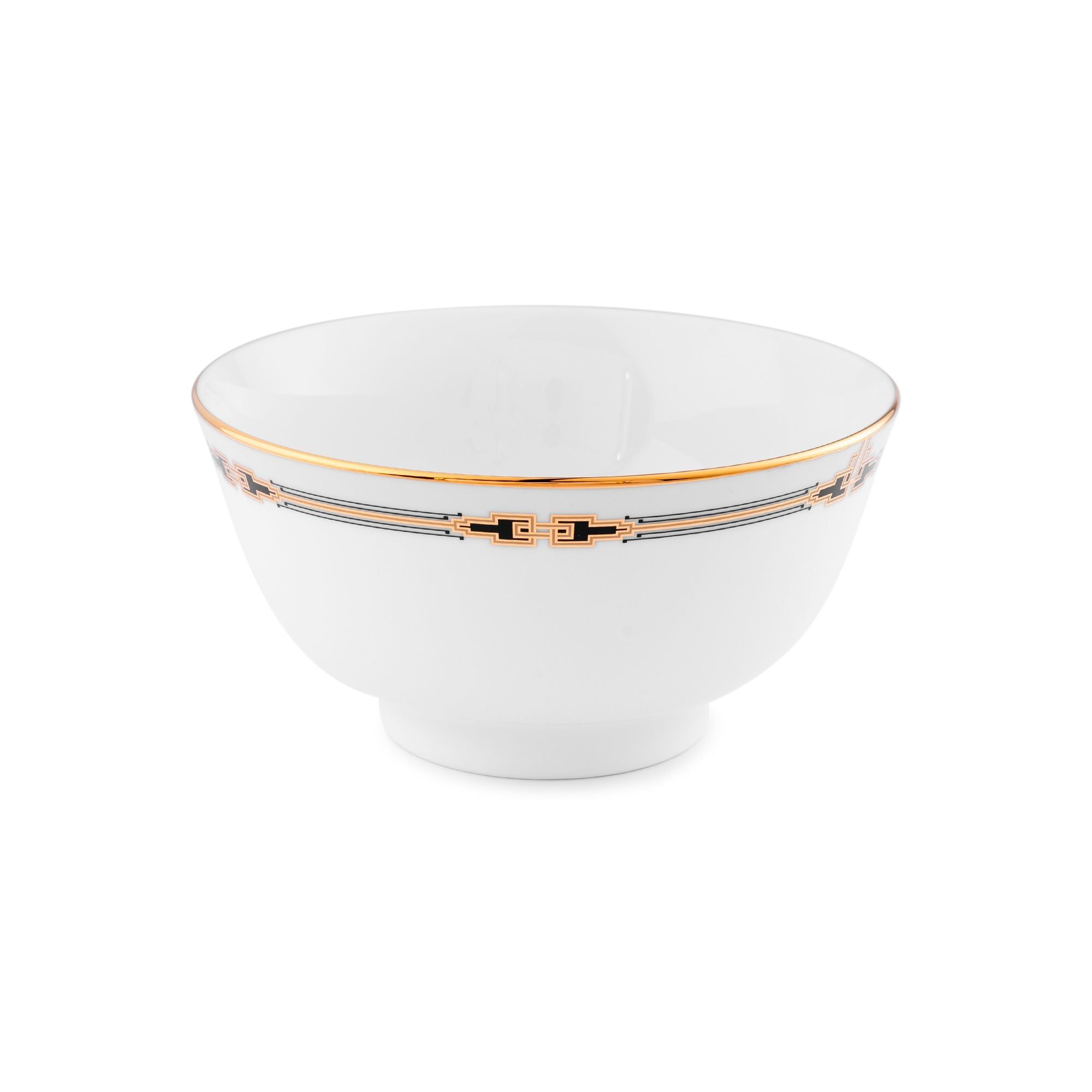 Bát mỳ (tô mỳ) đường kính 16,2cm dung tích 850ml sứ trắng | Noritake Empire Gold 1786L - 91895