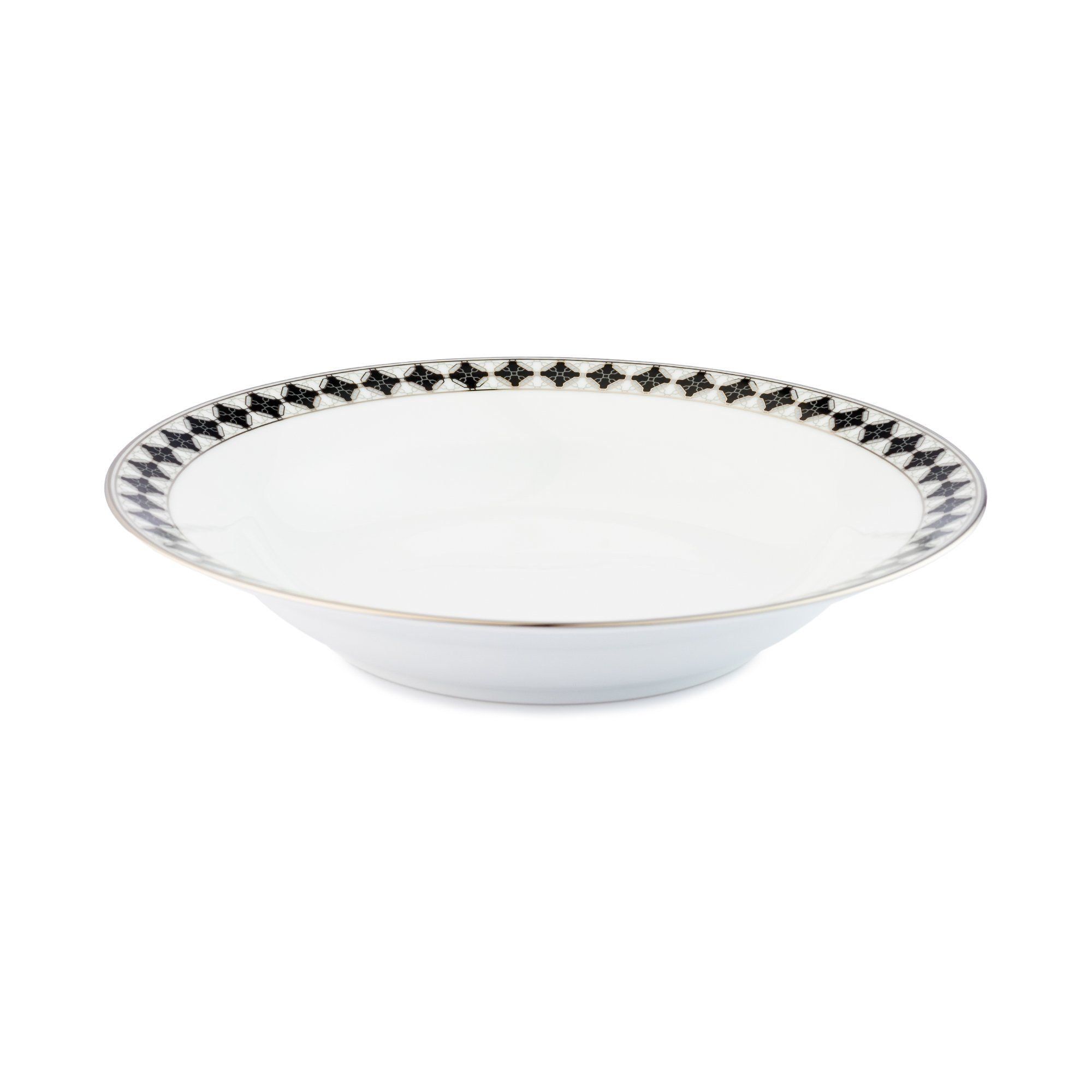 Đĩa sâu lòng 22,6cm dung tích 300ml sứ trắng | Noritake City Table 1788L - 91398