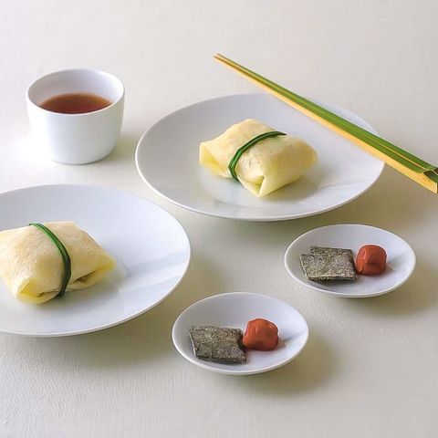  Bộ bát đĩa ăn châu Á 22 món (đĩa tròn, bát trụ cho 6 người) sứ trắng | Noritake N4 1628L - D022AT 