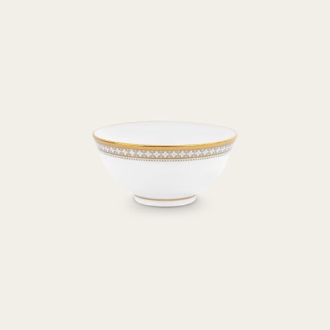  Bát (chén) 10,5cm dung tích 210ml đựng nước chấm, soup | Noritake Trefolio Gold 4945L - 50184A 