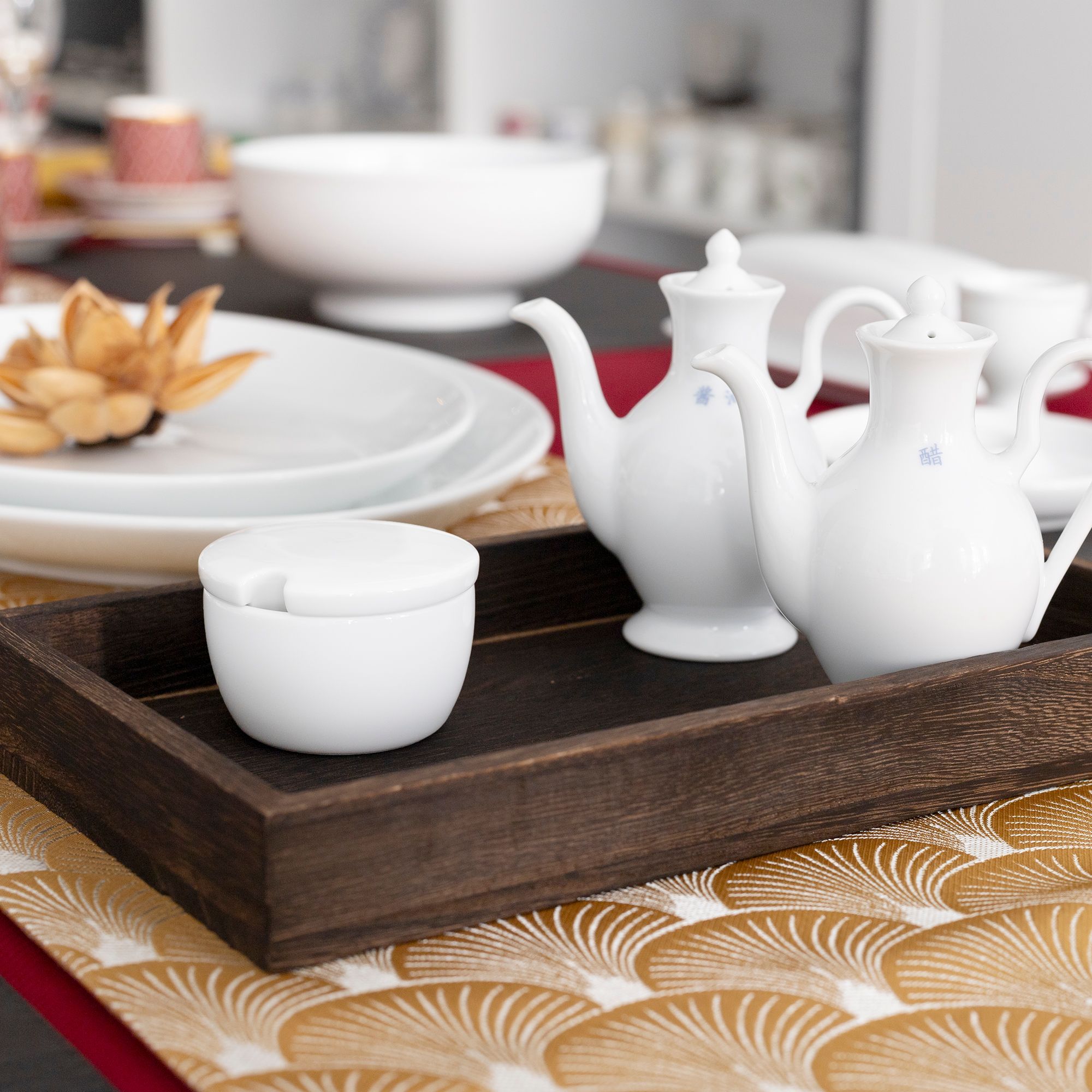 Bình (hũ) đựng gia vị có nắp đậy dung tích 65ml sứ trắng | Noritake Art Stage 4257L - 91824