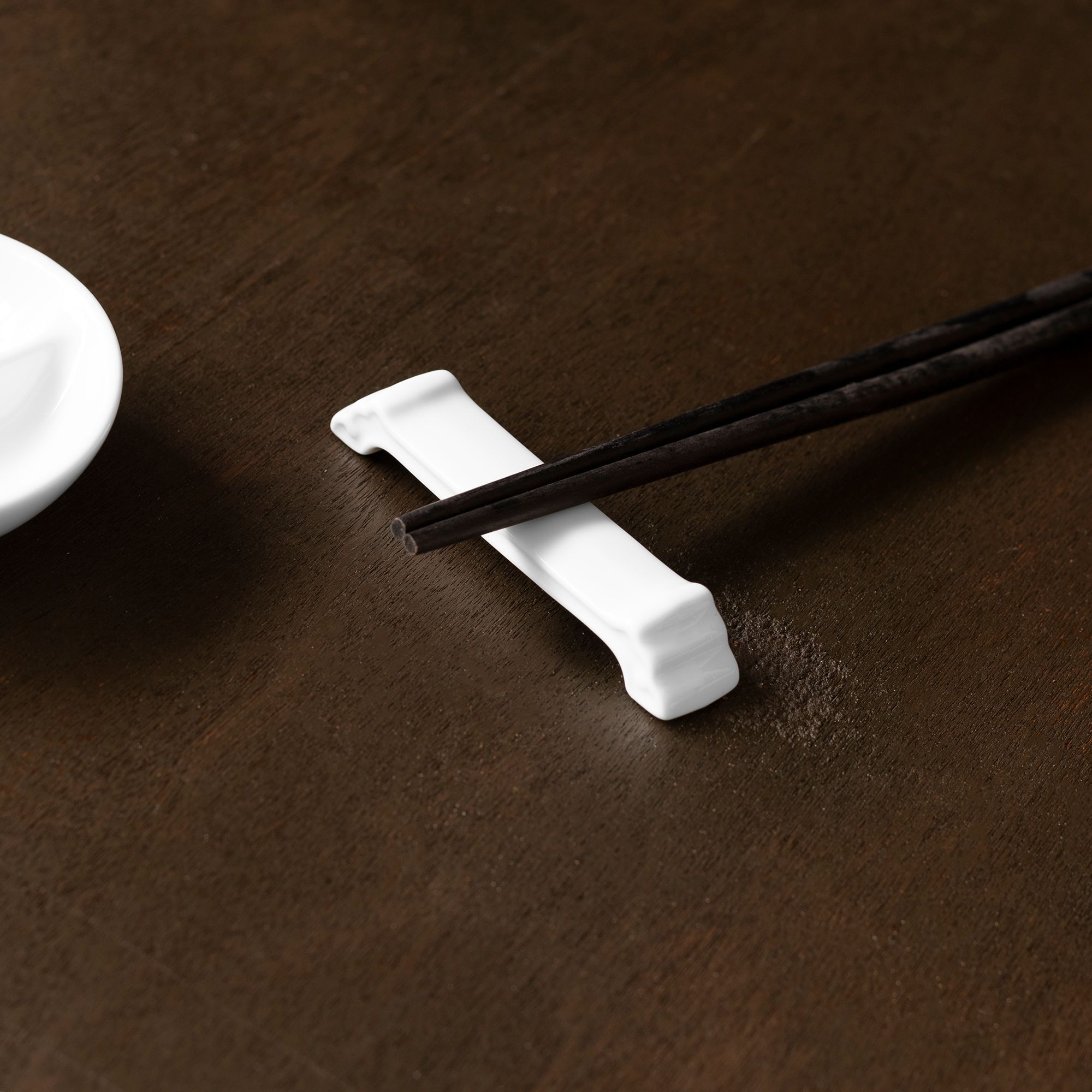 Dụng cụ gác đũa dài 9,4cm sứ trắng | Noritake Art Stage 4257L - 91839