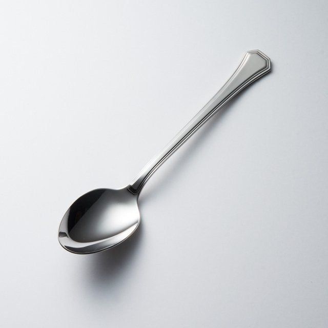 Muỗng (thìa) Dessert dành cho món chính và món tráng miệng dài 183mm | Yamaco Crystal Line CRS - 11