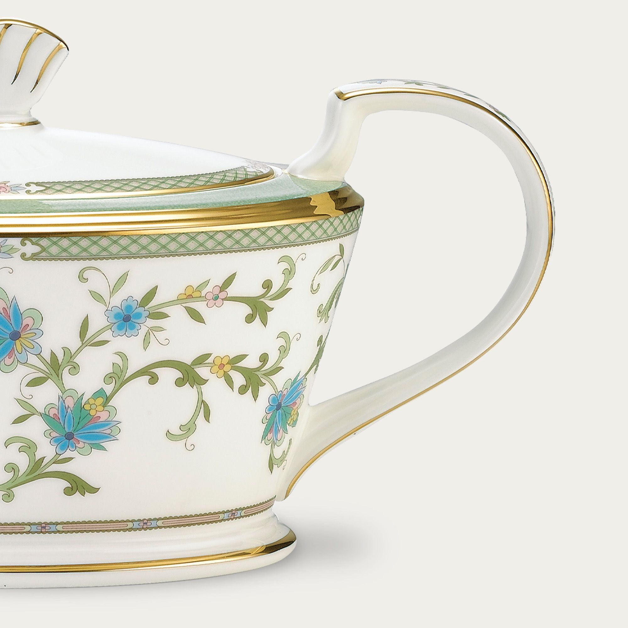 Ấm trà (bình trà) dung tích 1.440ml sứ xương Nhật Bản | Noritake Yoshino 9983J - 59523