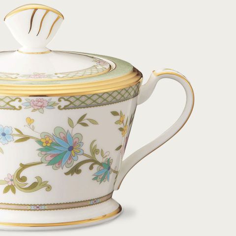  Bình (hũ) đường có nắp đậy dung tích 250ml sứ xương Nhật Bản | Noritake Yoshino 9983J - 59527 