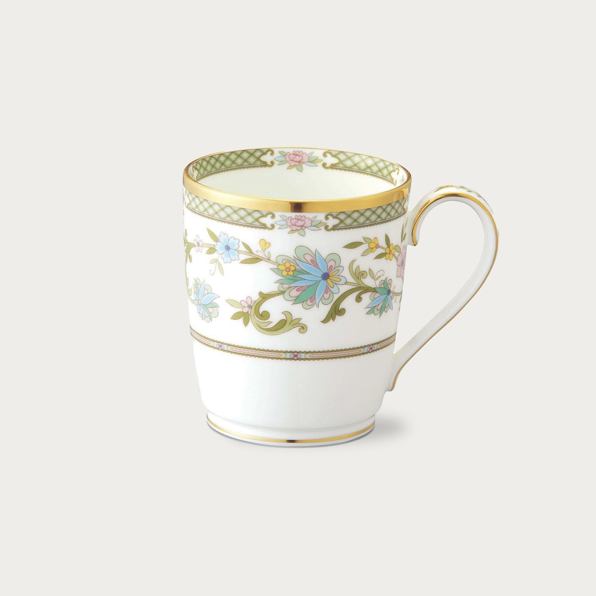 Cốc (ly) uống nước, cà phê dung tích 285ml sứ xương Nhật Bản | Noritake Yoshino 9983J - T59880