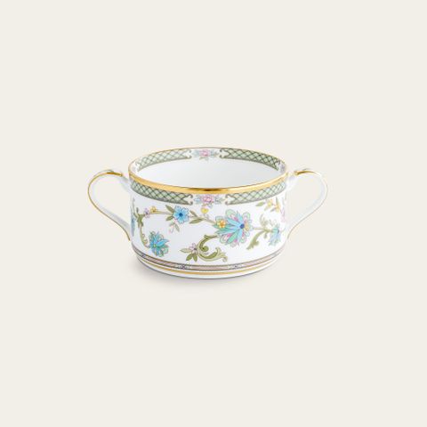  Bát (chén) 295ml ăn súp kem (creamsoup) có quai cầm sứ xương Nhật Bản | Noritake Yoshino 9983J - 59572C 