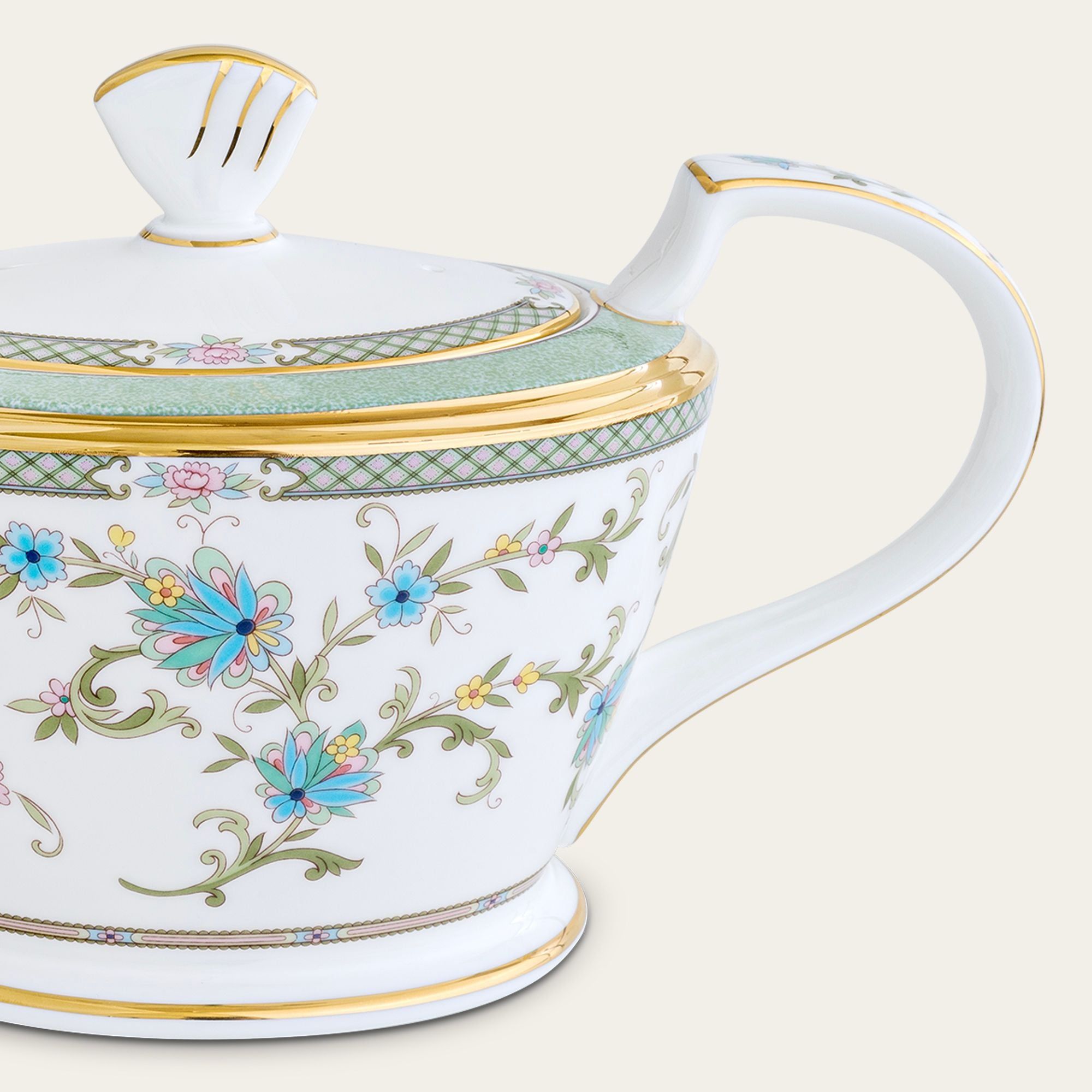 Ấm trà (bình trà) dung tích 880ml sứ xương Nhật Bản | Noritake Yoshino 9983J - T59563