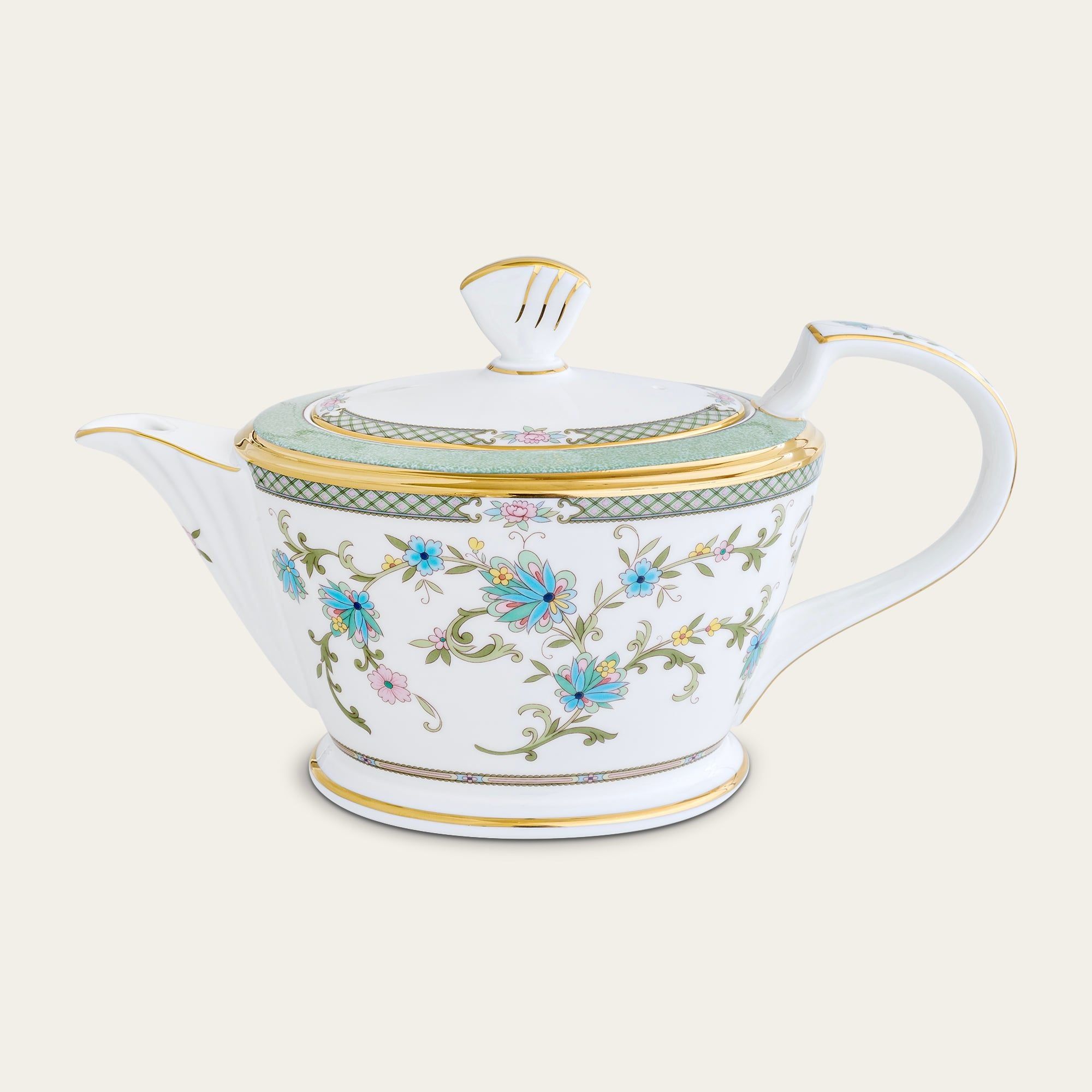 Ấm trà (bình trà) dung tích 880ml sứ xương Nhật Bản | Noritake Yoshino 9983J - T59563