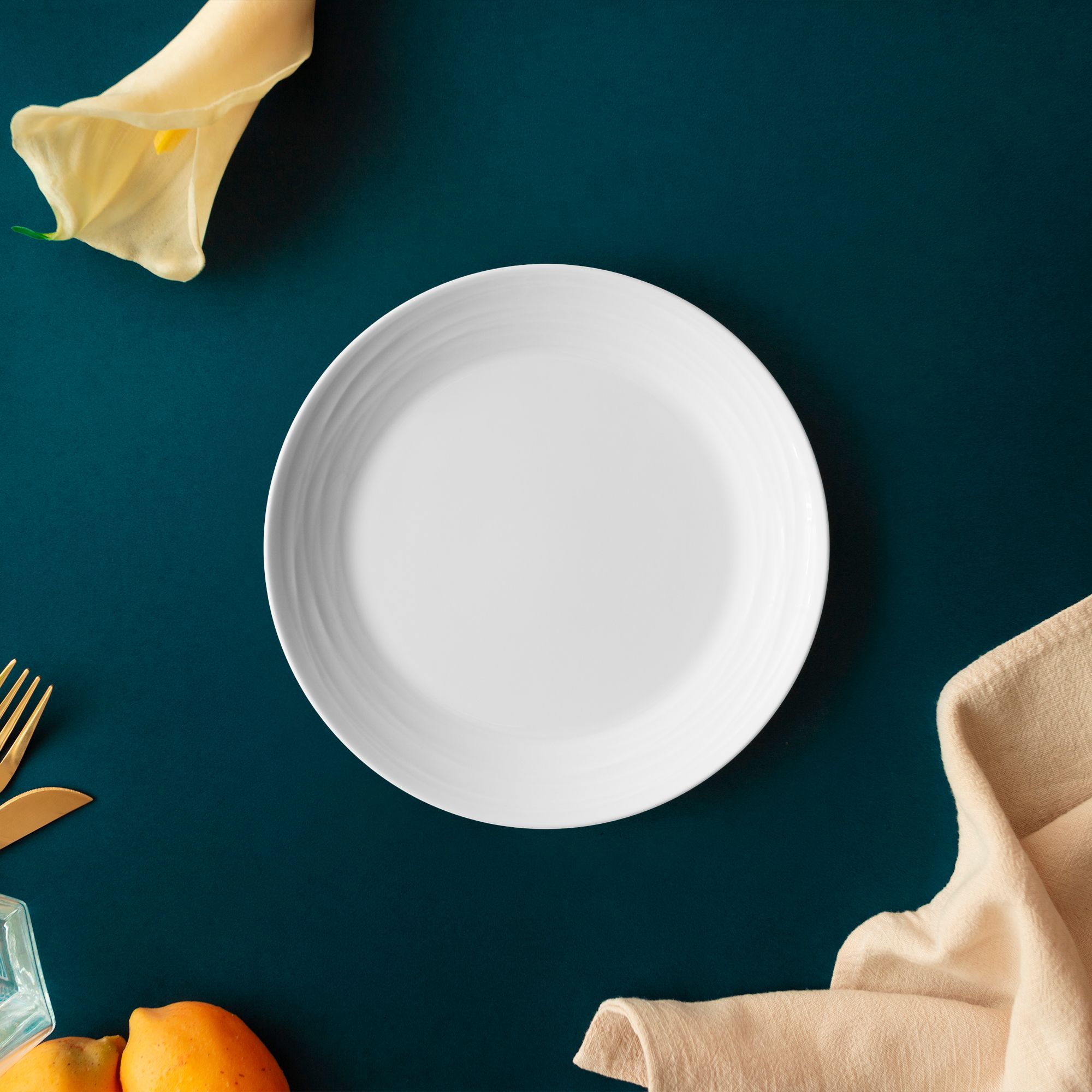 Đĩa sâu lòng đường kính 16,2cm dung tích 310ml sứ xương | Noritake Conjunto 4943L - 93915