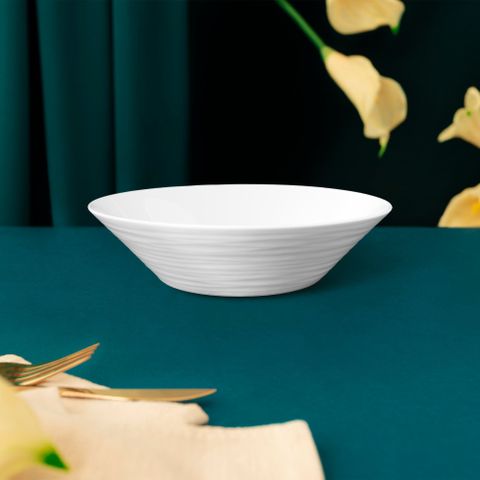  Bát (tô) tròn đường kính 24,6cm dung tích 1.400ml sứ xương | Noritake Conjunto 4943L - 93910 