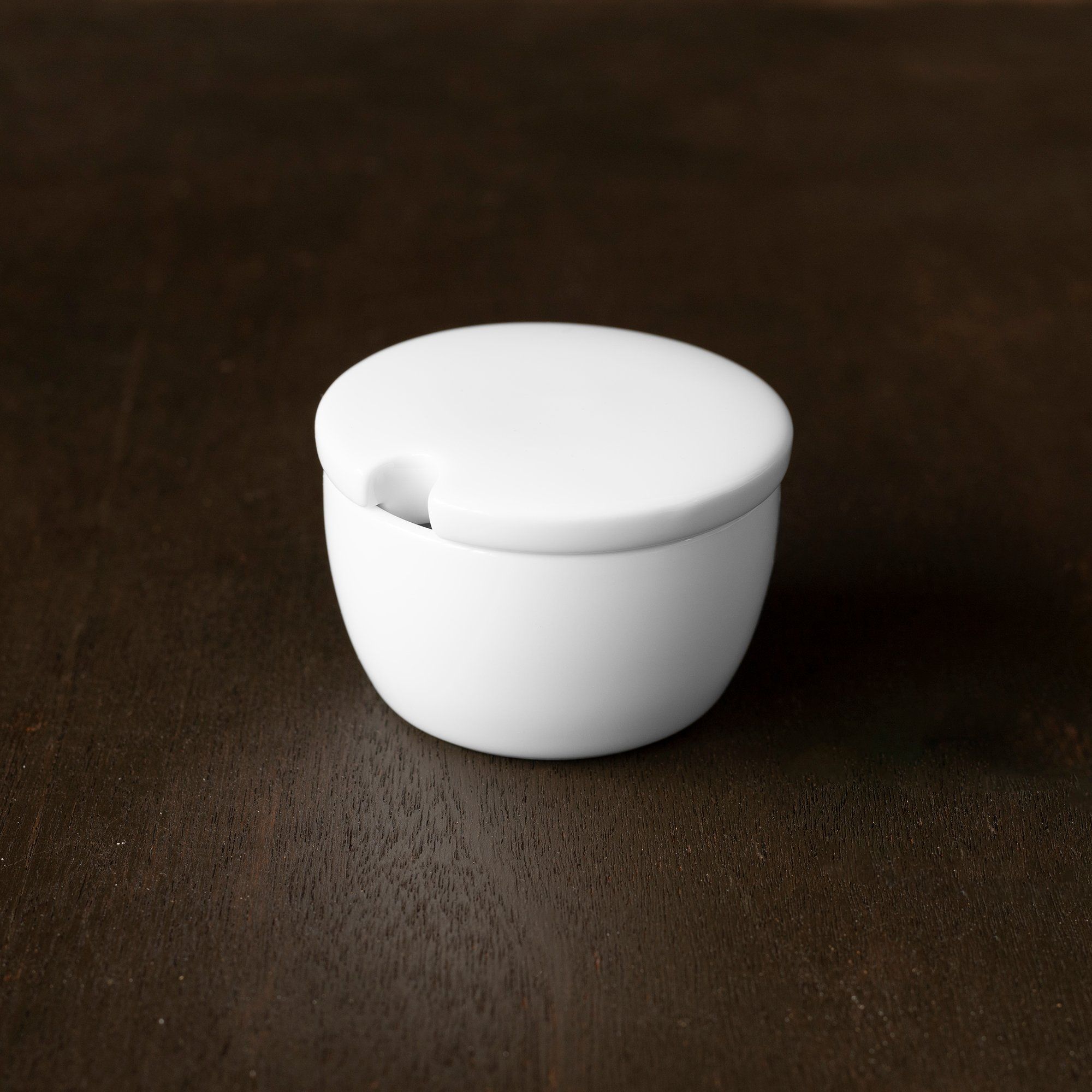 Bình (hũ) đựng gia vị có nắp đậy dung tích 65ml sứ trắng | Noritake Art Stage 4257L - 91824