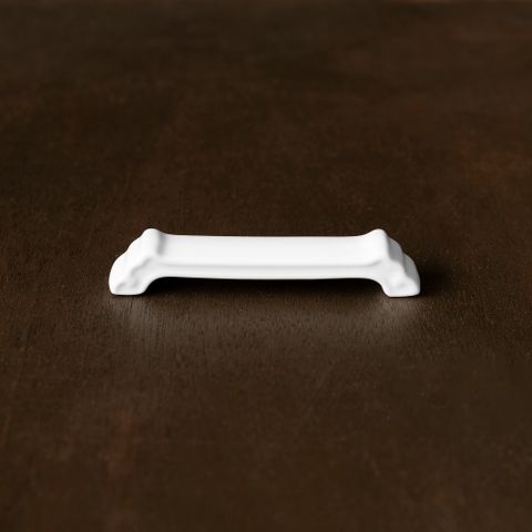  Dụng cụ gác đũa dài 9,4cm sứ trắng | Noritake Art Stage 4257L - 91839 