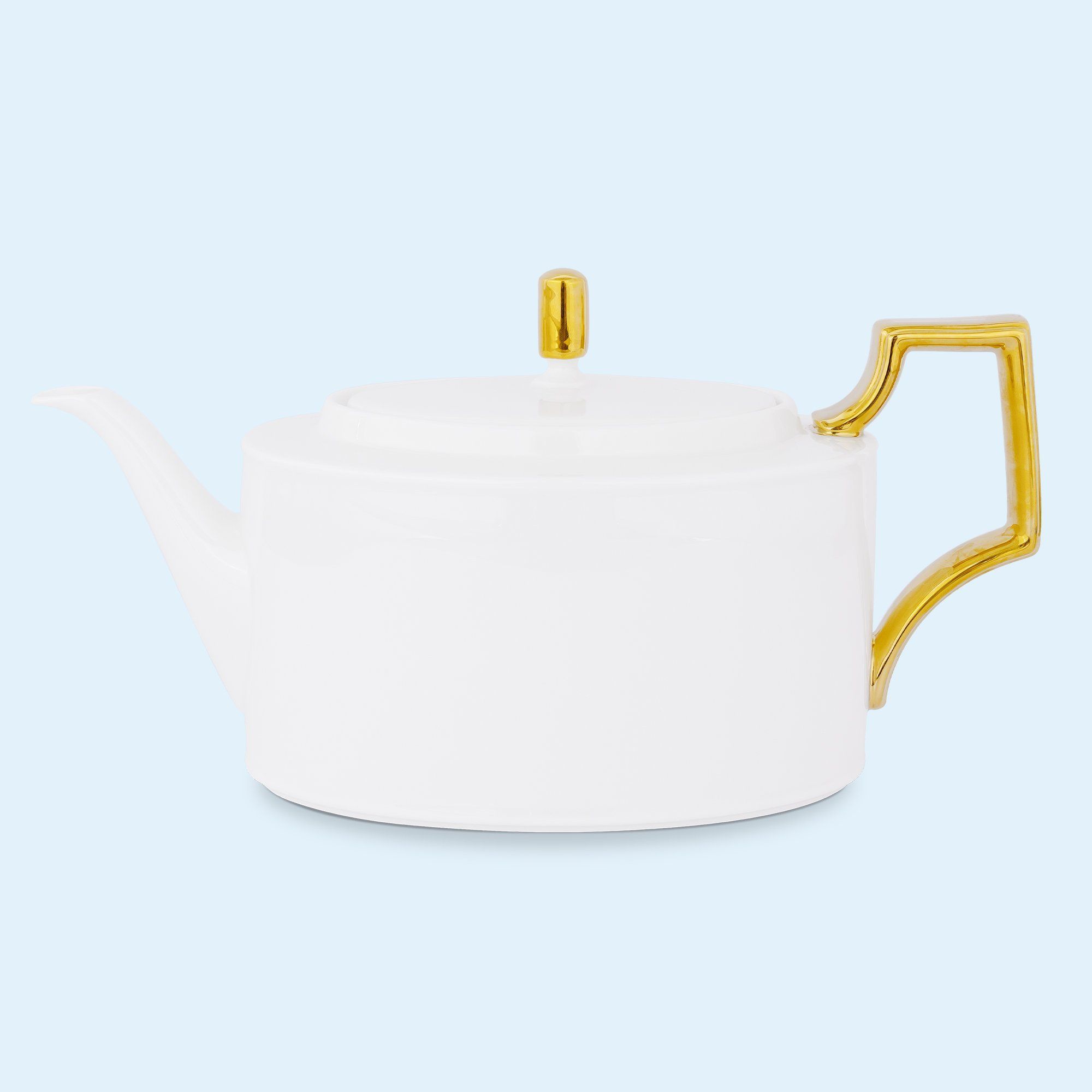 Ấm trà (bình trà) dung tích 1.280ml sứ xương | Noritake Accompanist 4886L - 93623