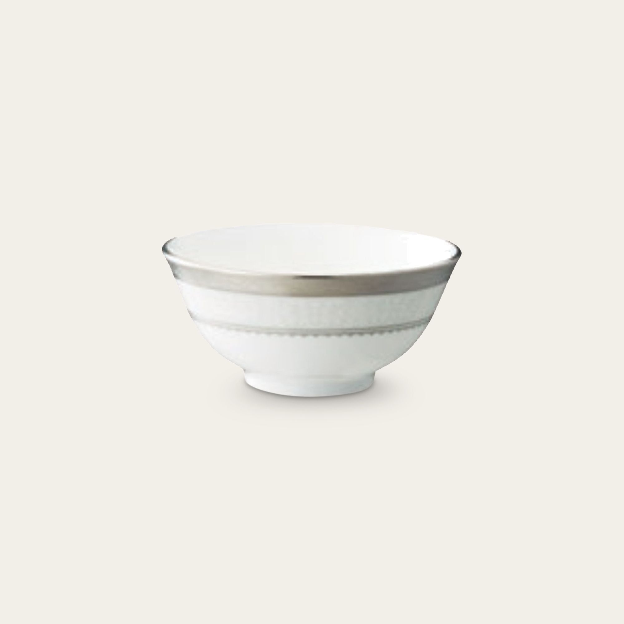 Bát cơm (chén cơm) 11,6cm dung tích 280ml sứ xương | Noritake Odessa Platinum 4875L - 50182A