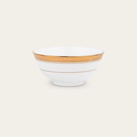  Bát cơm (chén cơm) 12,2cm dung tích 320ml sứ trắng | Noritake Crestwood Gold 4167L - 91481 