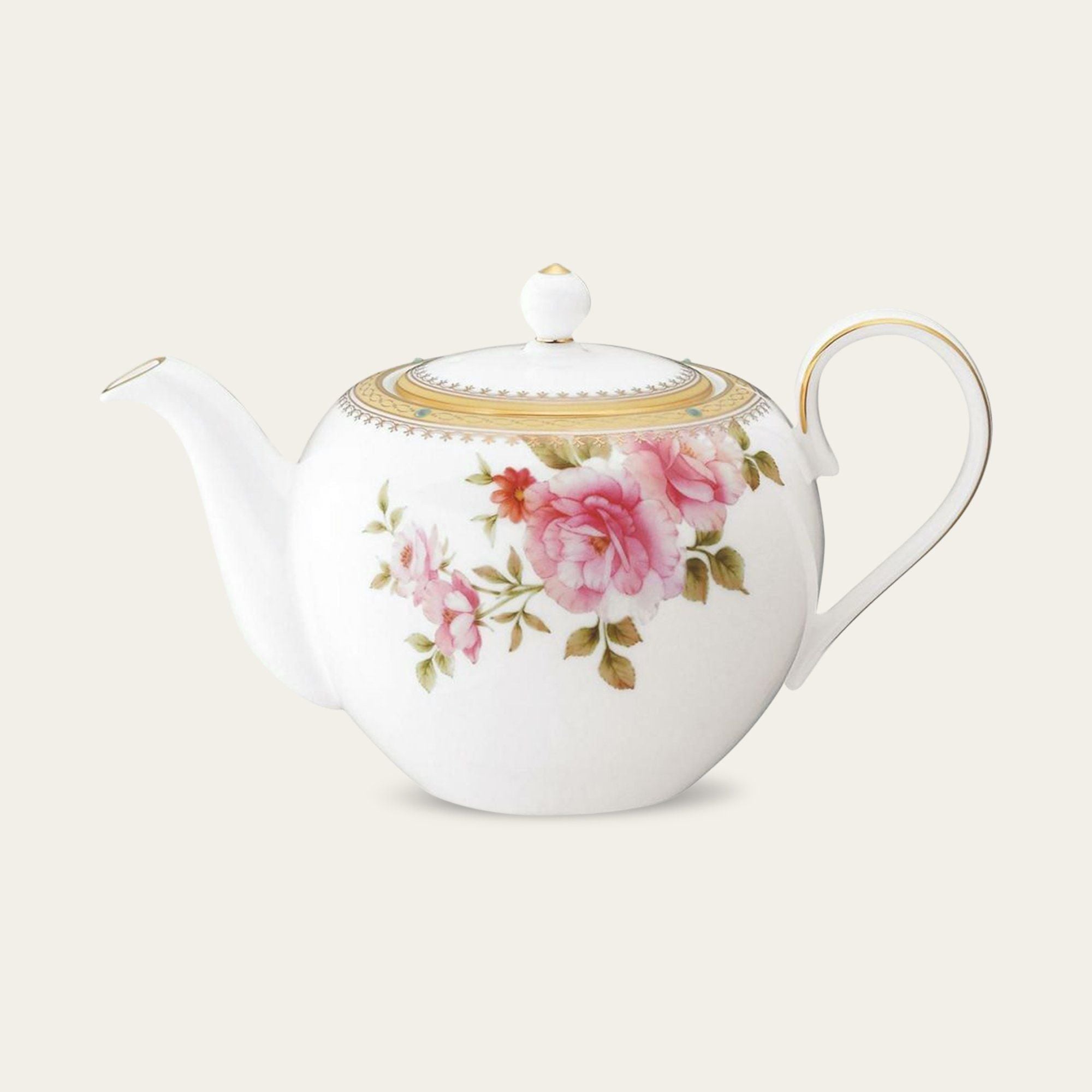 Ấm trà (bình trà) nhỏ dung tích 650ml sứ xương | Noritake Hertford 4861L - 97284
