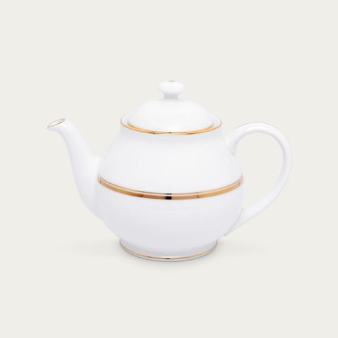  Ấm trà (bình trà) nhỏ dung tích 780ml sứ trắng | Noritake Gloria L553L - 91160 
