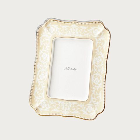  Khung ảnh để bàn Maison Coll White Lace (chiều dài 19,6cm, chiều rộng 15,7cm) | Noritake Maison Coll N-213L - Y93581 
