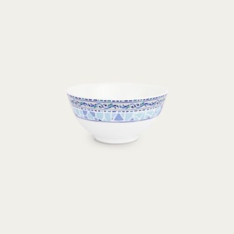  Bát (chén) 10,7cm dung tích 220ml đựng nước chấm, soup sứ trắng | Noritake Aegean Dreams 1740L - 91482 