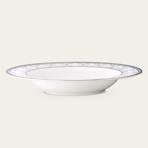  Đĩa sâu lòng cỡ lớn 28,1cm dung tích 740ml sứ xương | Noritake Trefolio Platinum 4957L - 97301 
