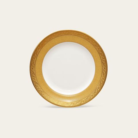  Đĩa tròn cỡ nhỏ đường kính 16,7cm lót bát (chén) cơm sứ xương | Noritake Summit Gold 4912L - 97212 