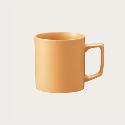  Cốc (ly) uống nước, cà phê màu cam dung tích 335ml sứ trắng Nhật Bản | Noritake Resta 1762-D - 11701D 