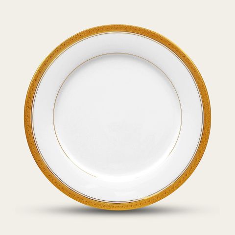  Đĩa tròn cỡ lớn đường kính 26,9cm sứ trắng | Noritake Crestwood Gold 4167L - 91320 