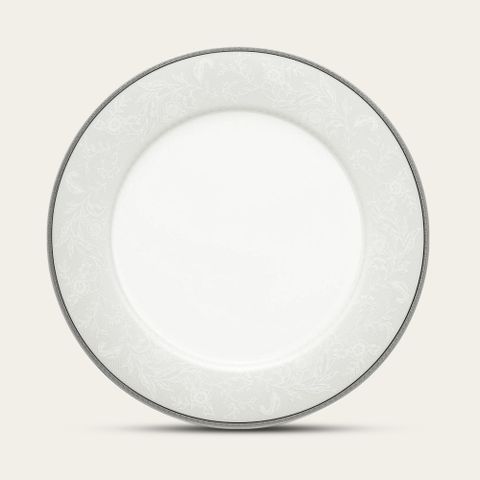  Đĩa tròn cỡ lớn đường kính 26,9cm sứ trắng | Noritake Flanders Platinum 1715L - 91320 