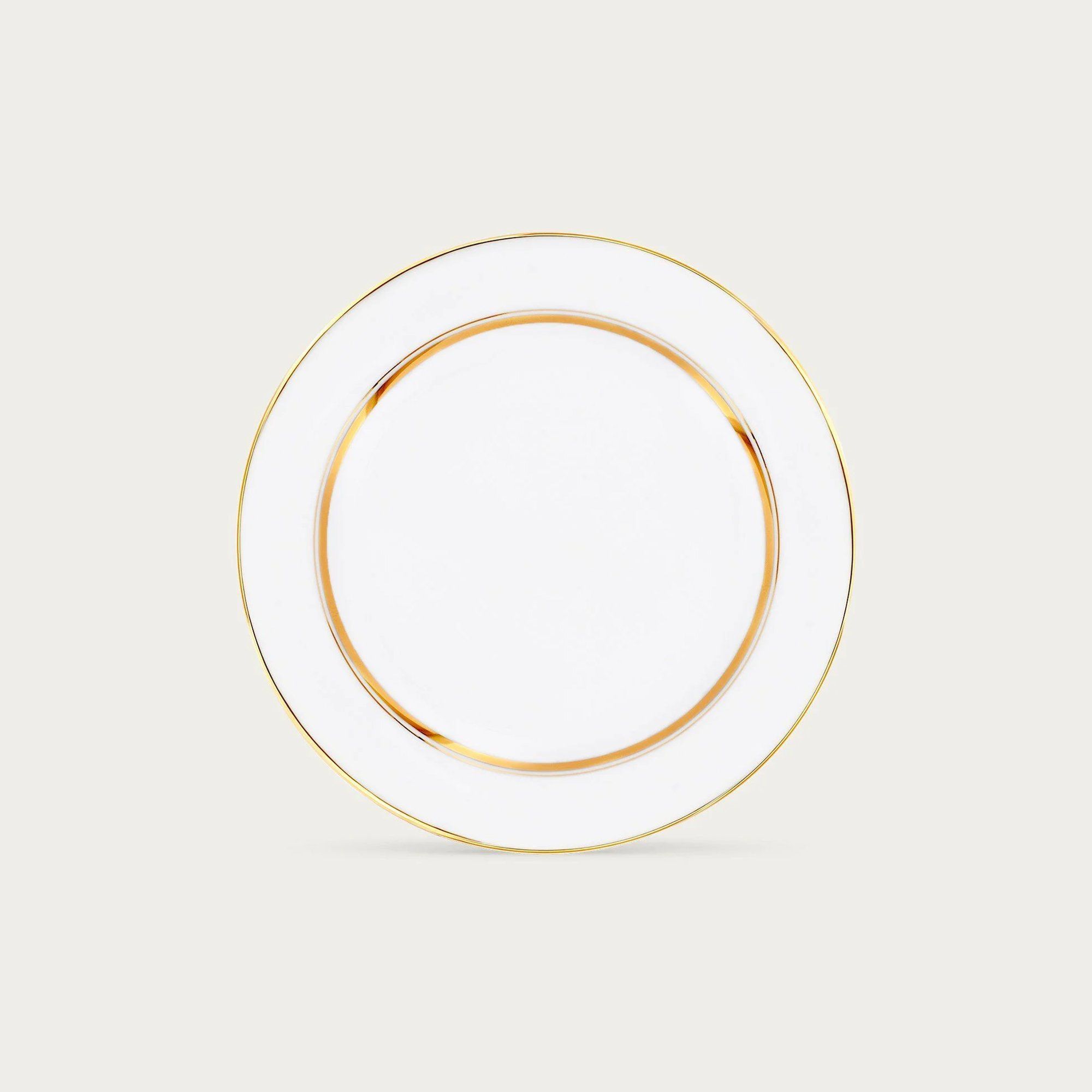 Đĩa tròn cỡ nhỏ đường kính 16,2cm lót bát (chén) cơm sứ trắng | Noritake Gloria L553L - 91312