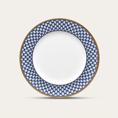  Đĩa tròn cỡ vừa đường kính 21,9cm sứ xương | Noritake Blueshire 4944L - 97311 