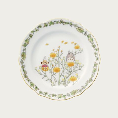  Đĩa tròn cỡ vừa đường kính 22cm sứ xương | Noritake Totoro 4924-4L - TT97811 