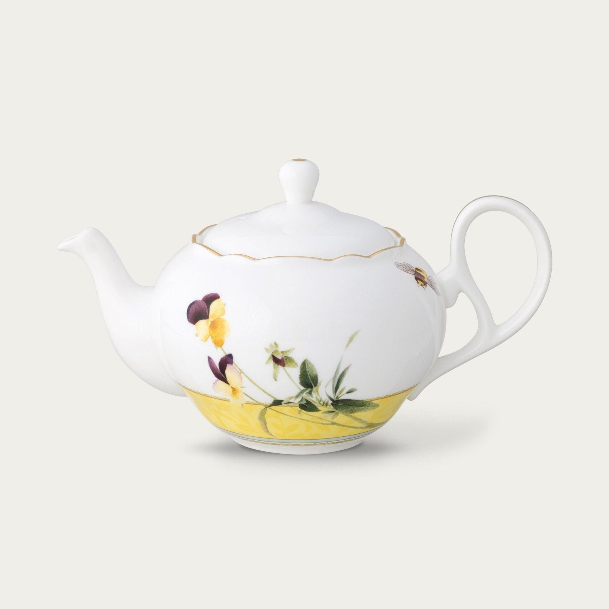 Ấm trà (bình trà) nhỏ dung tích 600ml sứ xương | Noritake Harvest Dream 4989L - Q002FB