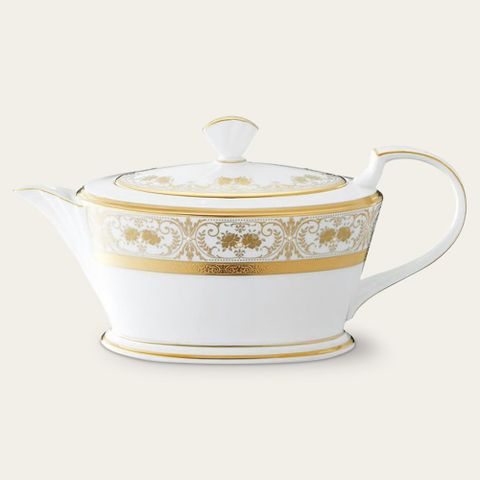  Ấm trà (bình trà) dung tích 1.440ml sứ xương Nhật Bản | Noritake Georgian Palace 4858J - 59523 