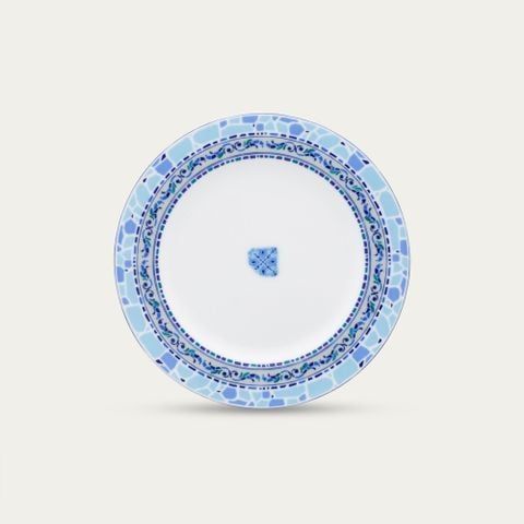  Đĩa tròn cỡ nhỏ đường kính 16,3cm lót bát (chén) cơm sứ trắng | Noritake Aegean Dreams 1740L - 91012 