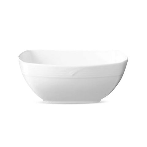  Bát canh (tô canh) hình vuông 21,9cm dung tích 2.100ml sứ trắng | Noritake Arctic White 4000L - 91501 