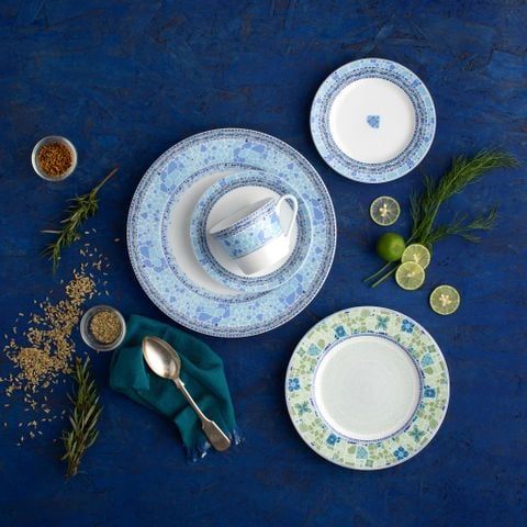 Chén trà (tách trà) dung tích 250ml sứ trắng | Noritake Aegean Dreams 1740L - 91185C