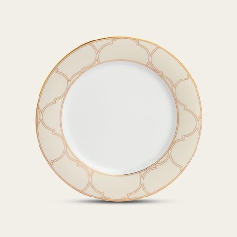  Đĩa tròn cỡ vừa (loại đặc biệt) đường kính 23,1cm sứ trắng | Noritake Eternal Palace Gold 1728L - 91316 