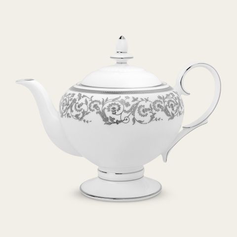  Ấm trà (bình trà) dung tích 1.050ml sứ xương | Noritake Summit Platinum 4919L - 50723A 