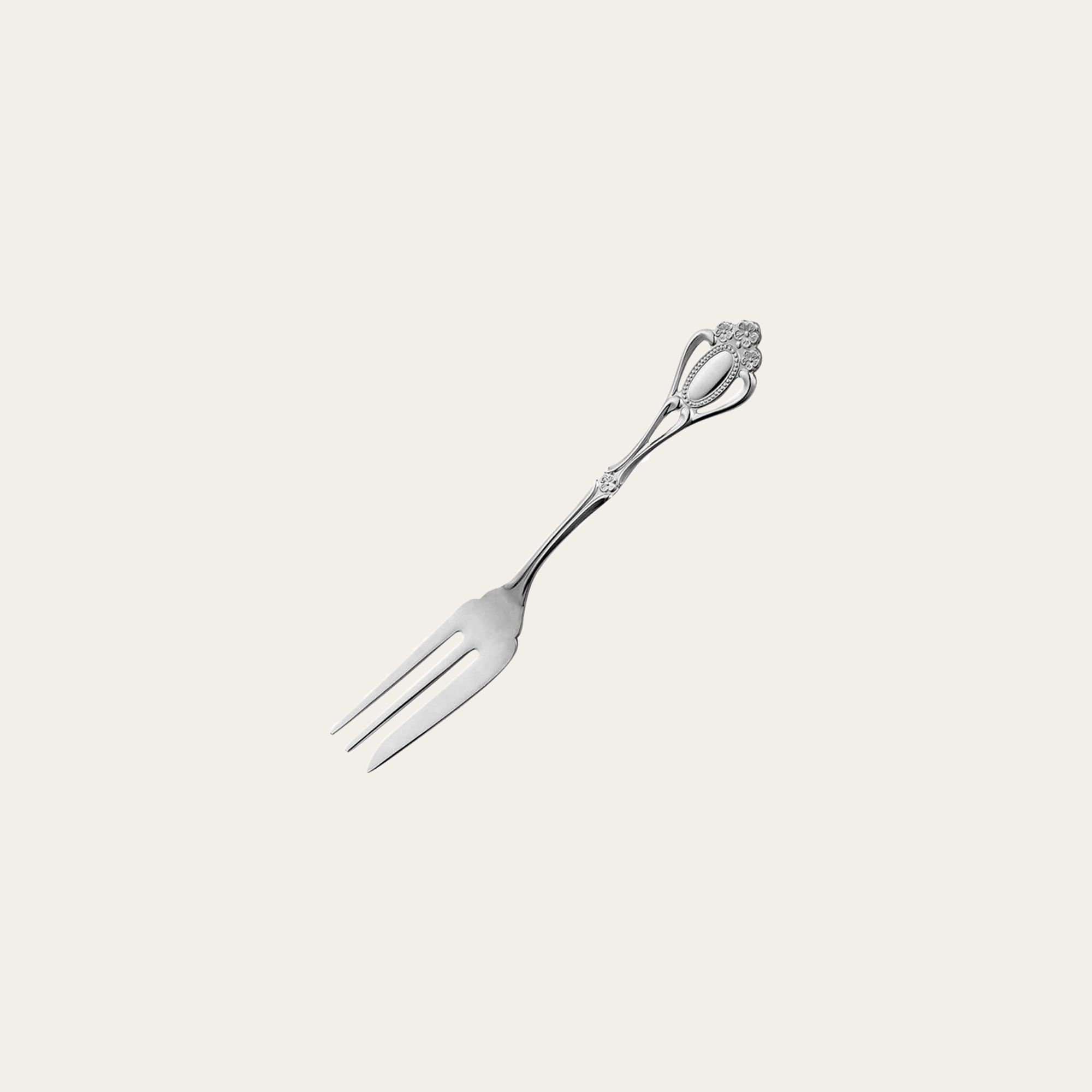 Thìa trà mạ bạc (Nickel silver) dài 13,2cm | Noritake Christine 71N - 12Y